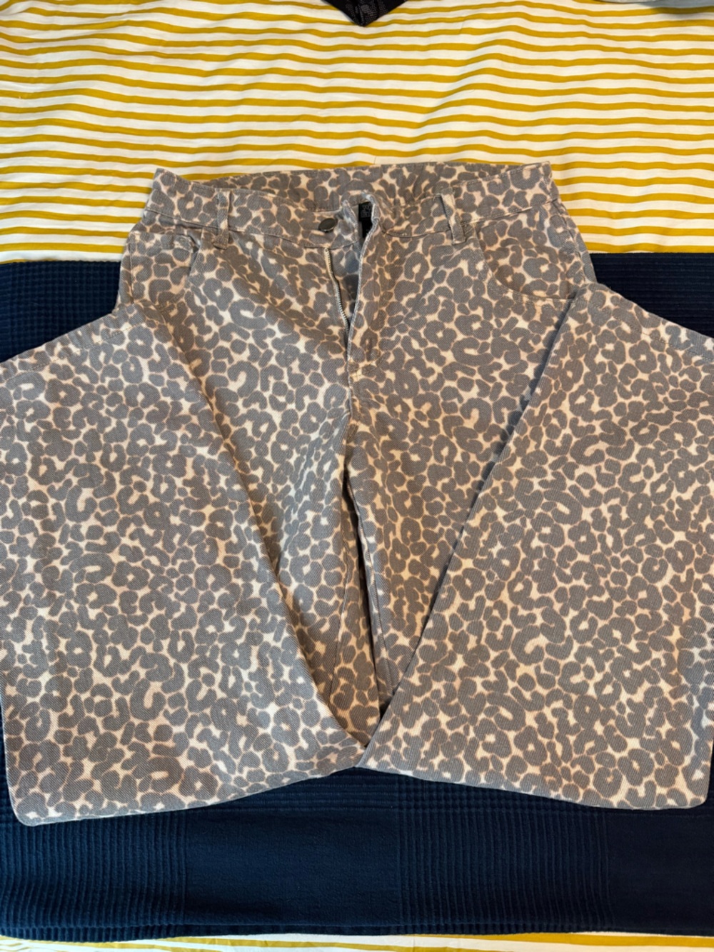 wild fable Leopard Print Top in Taupe and Beige